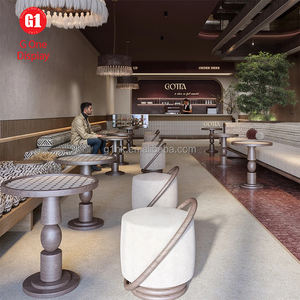 Diseño Interior Moderno para Panadería, Barra de Postres y Café, Mostrador de Exhibición, Vitrina de Madera Personalizada para Pan - Product Image 3