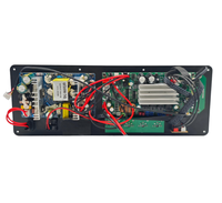 Carte d'amplification karaoké HN-ABX1939 avec Bluetooth, double micro, double guitare, USB, TF, TWS, écho et réverbération pour enceinte trolley extérieure