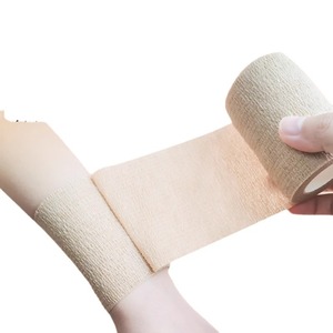 Venda elástica médica en rollo, tipos A, B, C, D, de 100, 120, 130, 200, 250, 450, 500, 750 y 1000 cm, para fijación y soporte de heridas. - Product Image 2