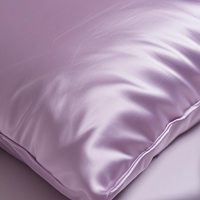 Taie d'oreiller en soie de mûrier 100% pure, douce et respirante, de luxe, pour l'intérieur, personnalisable