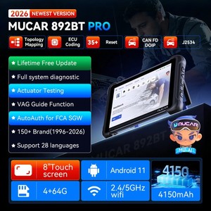 Escáner de Diagnóstico con IA MUCAR 892BT PRO, Actualización del 892BT, Admite Mapeo de Topología, CANFD, DOIP y J2534, 35 Funciones de Reinicio - Product Image 4