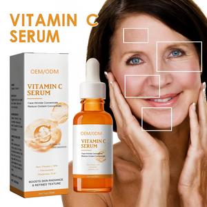Sérum visage à la vitamine C pure avec B3 + acide hyaluronique <span class=keywords><strong>B5</strong></span> C12 Vitamine nourrissante Sérum anti-rides - Product Image 4
