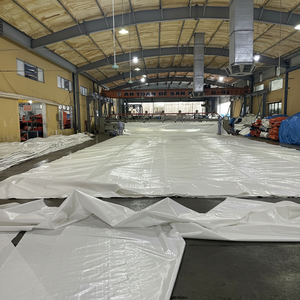 Parasol de lona liso blanco impermeable para niños y niñas - Product Image 1