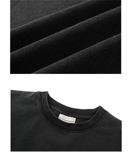 T-shirt vintage imprimé portrait de <span class=keywords><strong>groupe</strong></span> <span class=keywords><strong>rock</strong></span> délavé à l'acide pour homme, en coton épais, manches courtes, style rétro grunge streetwear, haut unisexe - Product Image 4