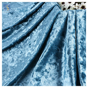 Tessuto in Velluto Elasticizzato 270gsm 95% Poliestere 5% Spandex per Cuscini e Divani, Velluto Diamantato Lucido per Abbigliamento - Product Image 4