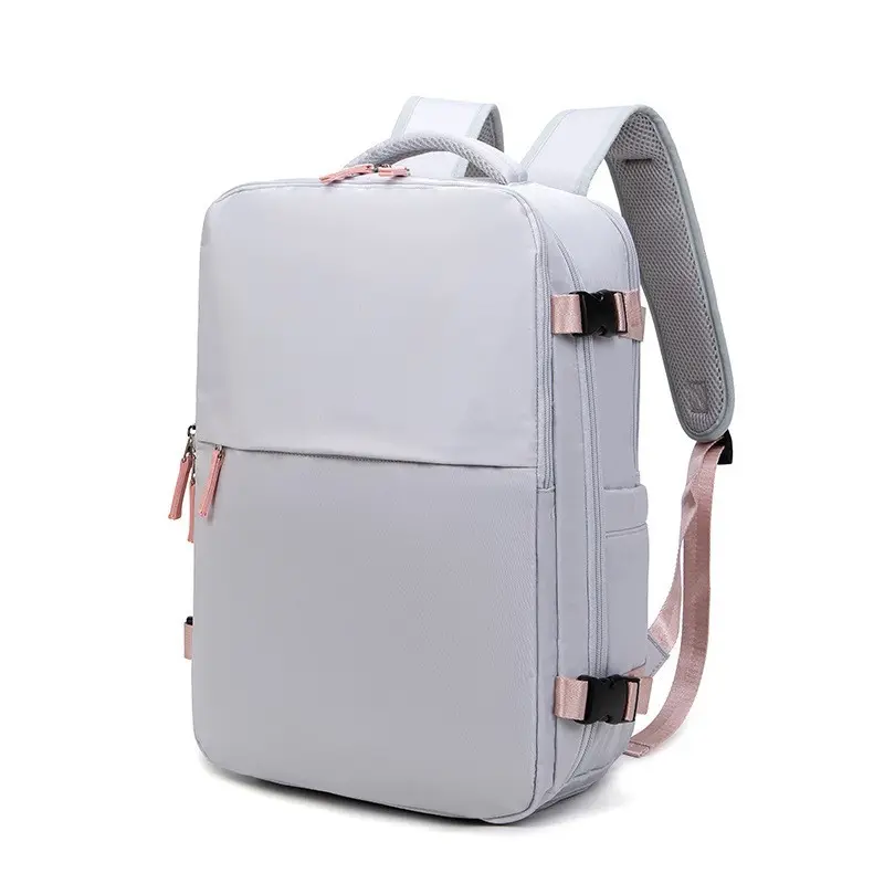 Custom casual high quality14 Inch stylish waterproof outdoor hiking usb travel backpack with laptop compartment