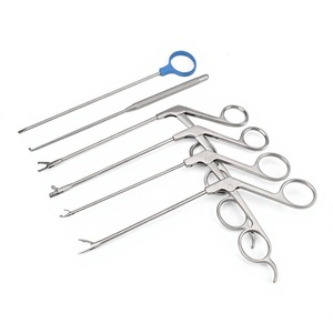 Medical Training Instruments Arthroscopic Knee Surgery Knot Pusher <b>Thread</b> Forceps Suture <b>Cutter</b> Probe Manual German CE Certified - Product Image 1