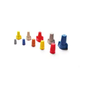 PVC Steel Solid Safety Screw-on Wire Connectors joints