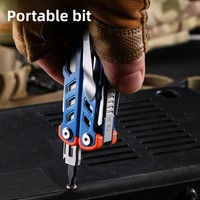 Couteau multifonction en acier inoxydable, pinces portables, pinces pliantes d'urgence pour l'extérieur, outil combiné EDC, camping, alpinisme