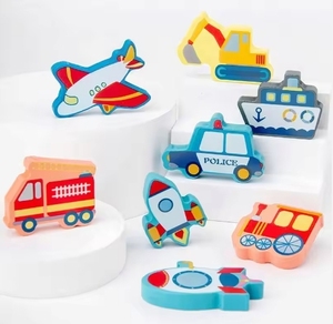 Jouet d'apprentissage des chiffres 6 <span class=keywords><strong>en</strong></span> 1 pour tout-petits, puzzle <span class=keywords><strong>en</strong></span> bois avec lettres et chiffres, trieur de formes, blocs d'empilage pour tout-petits - Product Image 5