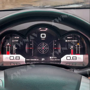 ZWNAV 12,3 Zoll Linux OS LCD Digitales Kombiinstrument für Toyota Hilux LCD Instrumententafel Auto-Armaturenbrett LCD Cockpit Tachometer - Product Image 5