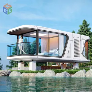 2023 Newest Design Resort Hotel Modern Modular 40ft Container House For Sale
