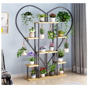 Étagère à <span class=keywords><strong>plantes</strong></span> haute, support de <span class=keywords><strong>fleurs</strong></span> en forme de cœur, 5 niveaux, grande capacité, support de <span class=keywords><strong>fleurs</strong></span> moderne, <span class=keywords><strong>porte</strong></span>-<span class=keywords><strong>pot</strong></span> de <span class=keywords><strong>fleurs</strong></span>, en métal - Product Image 6