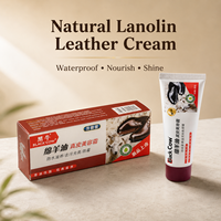 Hei Niu - Cuidado para Restaurar el Color, 70g, Aceite de Oveja Black Bull, Betún para Zapatos de Cuero, Recupera el Color Original del Cuero Desgastado
