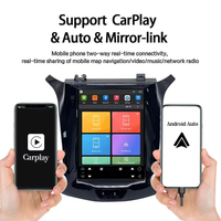Mode Android 13 10.4 pouces écran Vertical Style voiture Gps Radio lecteur de Navigation pour Chevrolet nouveau moniteur de voiture Cruze2014-2017