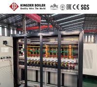 Harga Pabrik Generator Uap Listrik Kecil 18kW 24kW 36kW Tabung Api Vertikal Otomatis Tekanan Rendah Penggunaan Industri Baja
