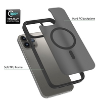 Casing Ponsel Transparan Mewah dengan Cincin Magnetik, Sensasi Kulit untuk iPhone 13 Pro Max, Pelindung Ponsel Kustom