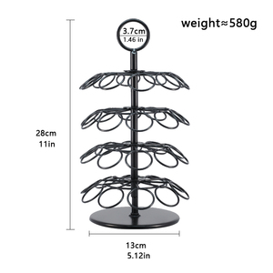 Para cápsulas de café Nespresso soporte árbol de Navidad 40 Uds cápsulas de café estante giratorio de almacenamiento - Product Image 3