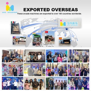 ตู้เกมอาเขตสำหรับแข่งรถตู้เกมหยอดเหรียญ2ผู้เล่น - Product Image 6