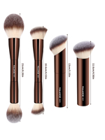 MAANGE 4 PCS Set Kuas Makeup Kustom Berkualitas Tinggi Set Kuas Kecantikan Rias Wajah