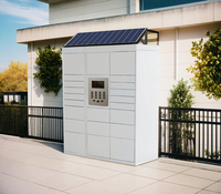 Casier de stockage électronique automatisé Casier de livraison de colis intelligent d'épicerie individuelle pour appartement supermarché