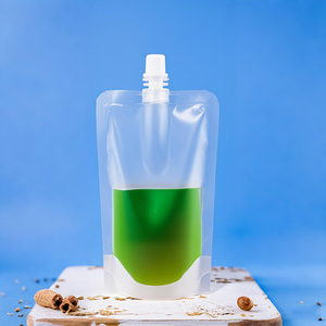 Farklı boyutlarda içecek dolum ambalaj plastik tek kullanımlık suyu emzik ile sıvı torbası içme suyu torbalar - Product Image 6