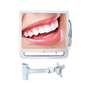 Cámara Intraoral con WIFI Dental, Monitor y soporte de metal