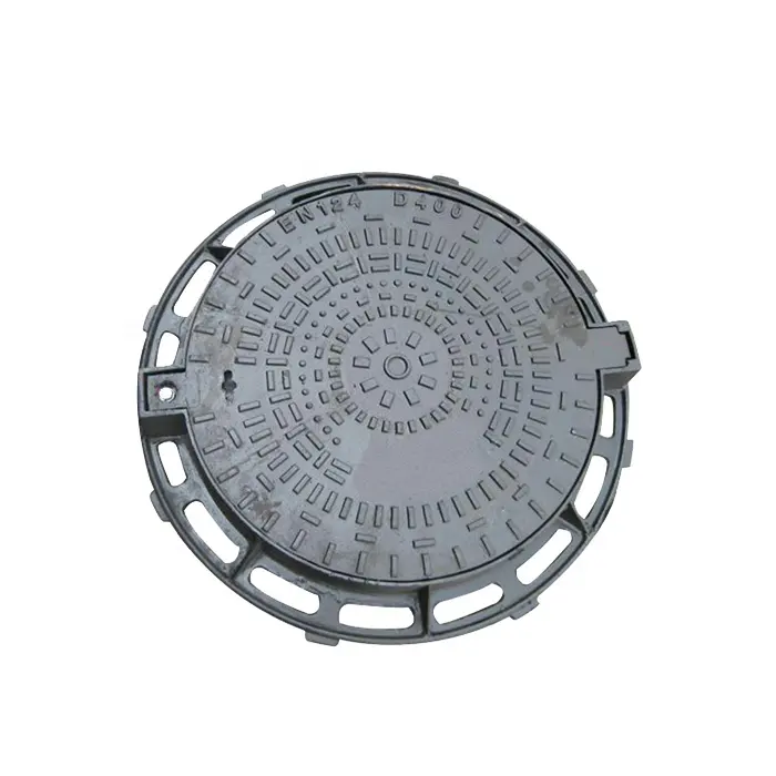 잠금 EN124 D400 연성 철 표준 맨홀 커버 파운드리
