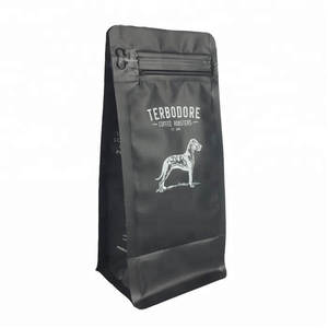 Sachet d'emballage pour grains de café en aluminium imprimé sur mesure, à soufflet, avec fermeture <span class=keywords><strong>Stabilo</strong></span> et fermeture quadruple - Product Image 4