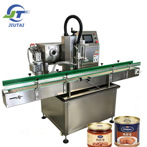 Ligne <span class=keywords><strong>de</strong></span> production <span class=keywords><strong>de</strong></span> pâté <span class=keywords><strong>de</strong></span> viande en conserve, machine <span class=keywords><strong>de</strong></span> remplissage automatique à pompe rotative haute vitesse pour la transformation alimentaire - Product Image 1
