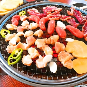 Fabrika doğrudan tek kullanımlık japon barbekü örgü Metal dairesel barbekü örgü açık mutfak kullanımı için - Product Image 6
