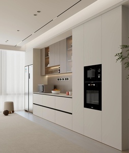 Buffet avec réfrigérateur intégré, armoire multifonctionnelle, ensembles de meubles de salle à manger personnalisés - Product Image 6