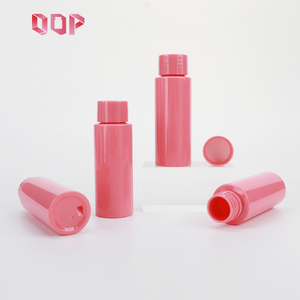 30cc 50cc 100cc Custom Rose Red PET Plastic <b>Bottle</b> for Face Serum Oil Toner Sleek Design Screw Cap Certified Factory - Product Image 6