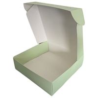 Boîte d'emballage pliante de luxe personnalisée pour pâtisserie, en carton blanc avec logo, pour gâteaux, biscuits et cadeaux