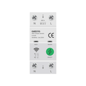 ONESTO-<span class=keywords><strong>Disjoncteur</strong></span> intelligent WiFi 2 pôles, interrupteur marche/arrêt 63A <span class=keywords><strong>230V</strong></span>, <span class=keywords><strong>disjoncteur</strong></span> pour maison intelligente Tuya App Control - Product Image 4