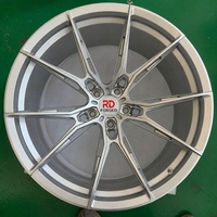 Rines de Aleación Forjados en Plata Brillante, Cóncavos Profundos, 5x114.3, 5x120, 5x112, 18, 19, 20, 21, 22 Pulgadas, para Autos de Carreras, BMW, Audi, Mustang, Benz