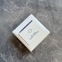 Interrupteur de lecture de carte plastique pour hôtel intelligent, norme européenne, avec fonction économie d'énergie