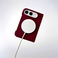 Étui magnétique en silicone liquide officiel Apple pour iPhone Duo, couleur unie, toucher doux, compatible avec la charge sans fil, coque de protection