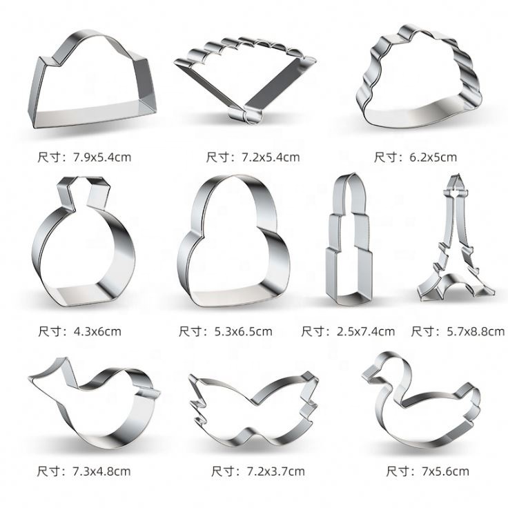 Stampino Per Biscotti A Cuore In Acciaio Inox - 4 Cm Di Larghezza, Spessore 1,5 Cm - Facile Da Usare E Pulire