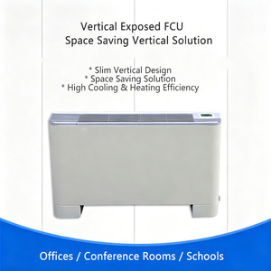Floor <b>Standing</b> <b>Fan</b> Coil Unit | Plug and Play HVAC System for Hotel Apartment Office Plug and Play HVAC System Instantly Sets up - Product Image 5