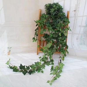 Fine guirlande suspendue <span class=keywords><strong>de</strong></span> 4 pieds, 18 branches, décor avec des feuilles <span class=keywords><strong>de</strong></span> <span class=keywords><strong>lierre</strong></span> artificielles - Product Image 5