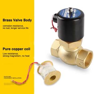 Pabrik disesuaikan tahan suhu tinggi kuningan AC220V DN15 katup solenoid <span class=keywords><strong>pilot</strong></span> uap air untuk lulus uap - Product Image 5