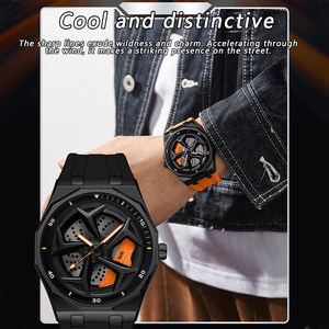 Reloj Deportivo Minimalista para Hombre Sanda 1166, Resistente al Agua, Luminoso, Moderno, con Rueda Giratoria, Casual - Product Image 6