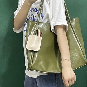 New creative mini coin <b>purse</b> made of PU leather, solid color, simple design, suitable for storing lipsticks and lip glosses, - Product Image 2