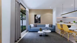 Moderna cabina A-Frame minuscola con Design triangolare per edifici esterni con struttura in acciaio - Product Image 6