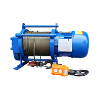 Elektrischer Hebezug 220V/380V Aluminiumgehäuse Elektrische Winde Multifunktionaler Hebemotor für Kräne für Stahlseil