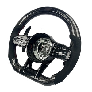Volante Personalizado con LED para <span class=keywords><strong>Mercedes</strong></span> <span class=keywords><strong>Benz</strong></span> <span class=keywords><strong>AMG</strong></span> W166 GLE <span class=keywords><strong>53</strong></span> W213 E250 E300 E350 E400 S550 S560 X156 X164 - Product Image 3