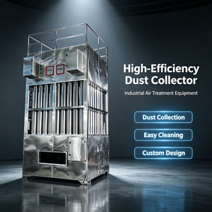 Précipitateur électrostatique humide (ESP) compact pour l'agriculture : Capture des aérosols de condensation de vapeur de pluie dans les usines de séchage alimentaire - Product Image 6