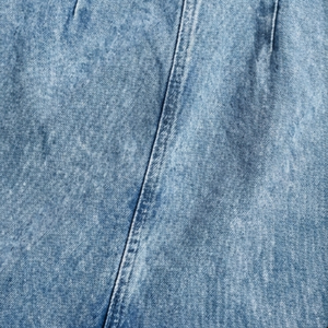 Robes longues d'été en denim <span class=keywords><strong>de</strong></span> qualité supérieure Wangsheng, sexy, respirantes, coupe régulière, col halter, bretelles spaghetti - Product Image 3