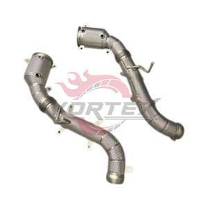 Collecteurs d'échappement universels Vortex à haut débit en acier inoxydable de 1,5 mm d'épaisseur, poli miroir, pour McLaren 600LT 650S 675LT MP4-12C - Product Image 3